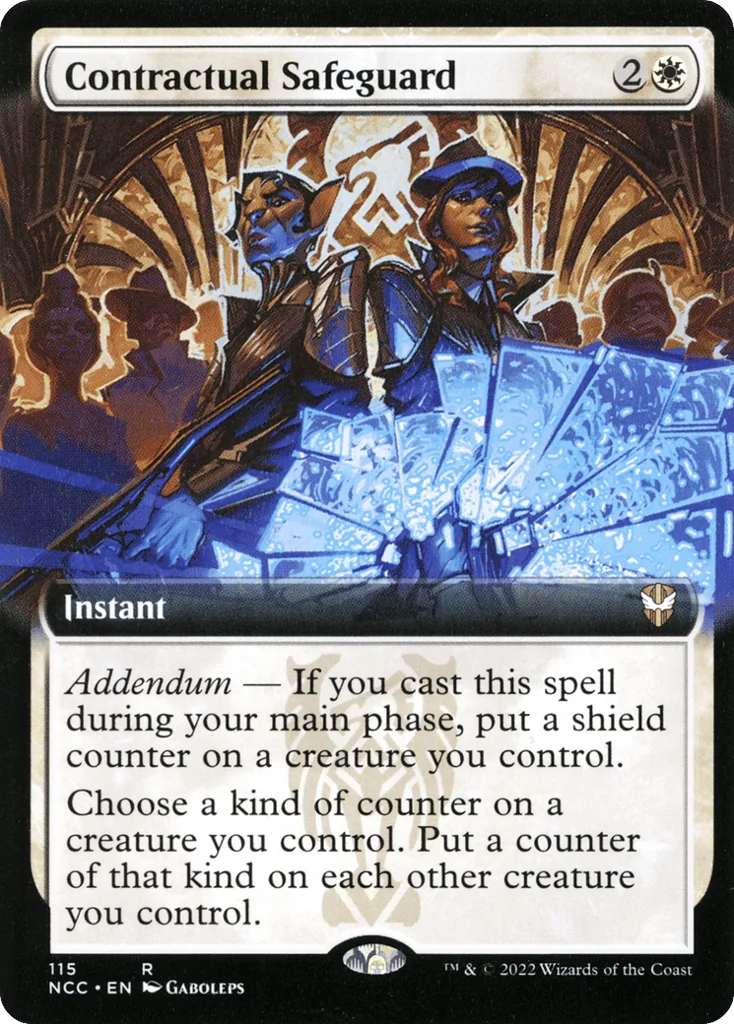 Contractual Safeguard · New Capenna Commander