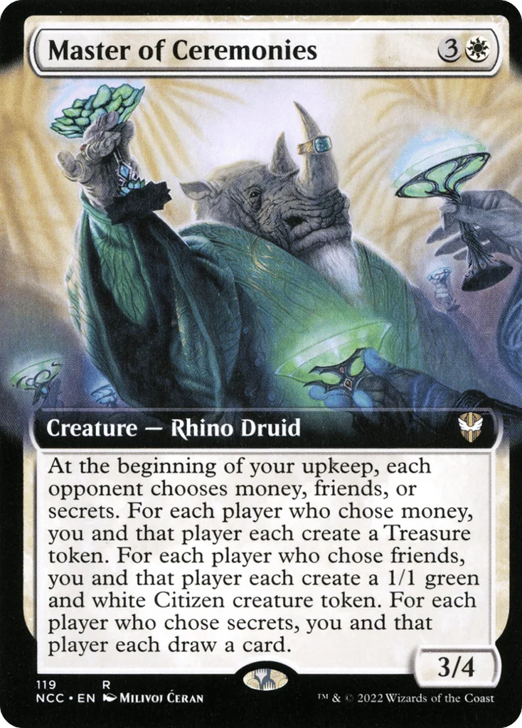 Master of Ceremonies · New Capenna Commander
