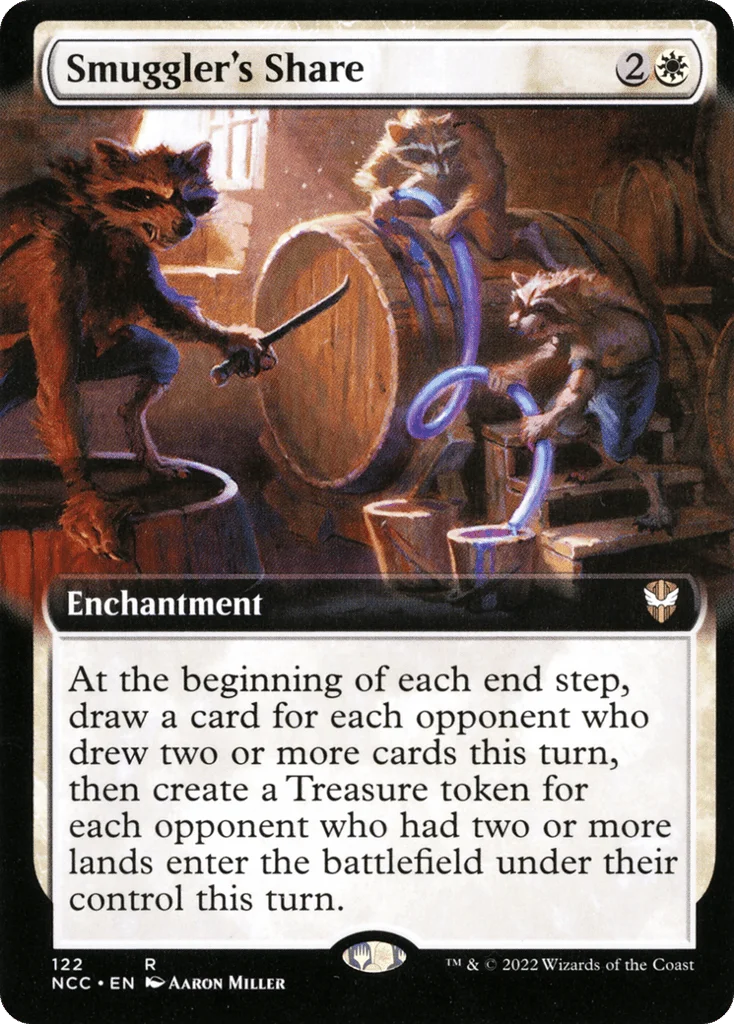 Smuggler's Share · New Capenna Commander