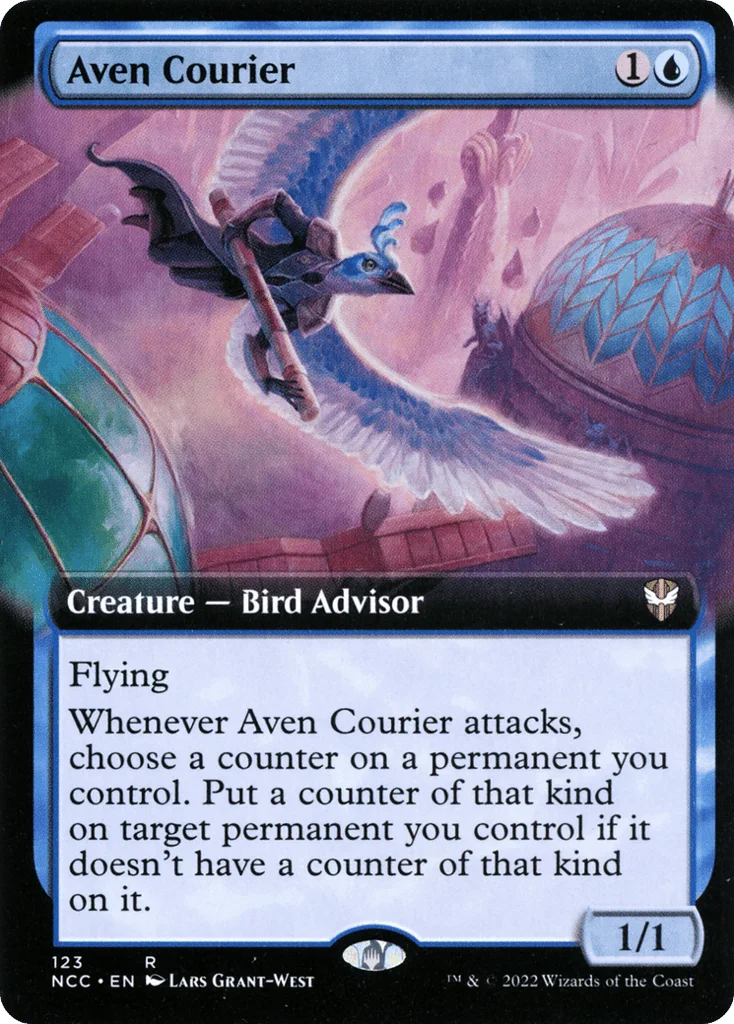 Aven Courier · New Capenna Commander