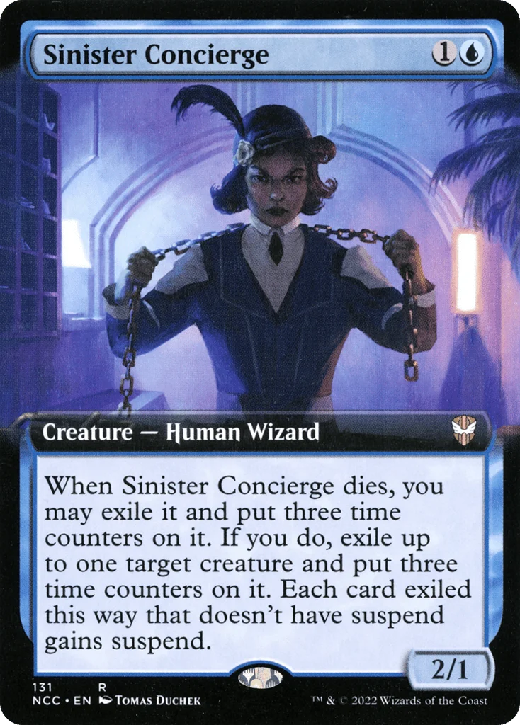 Sinister Concierge · New Capenna Commander