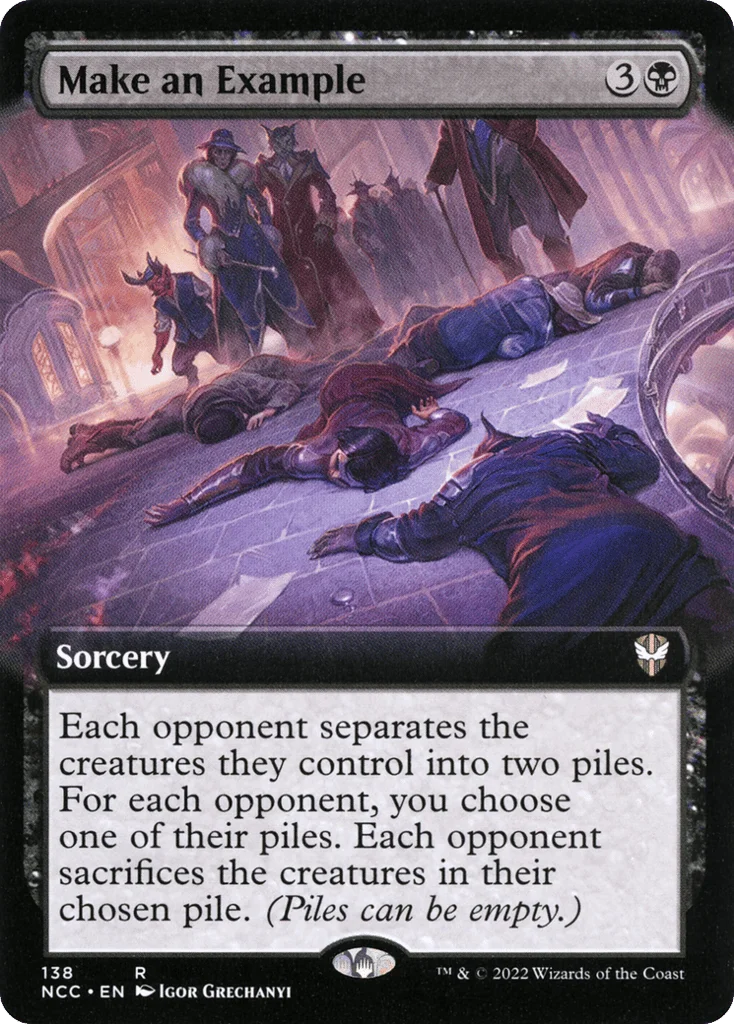 Make an Example · New Capenna Commander