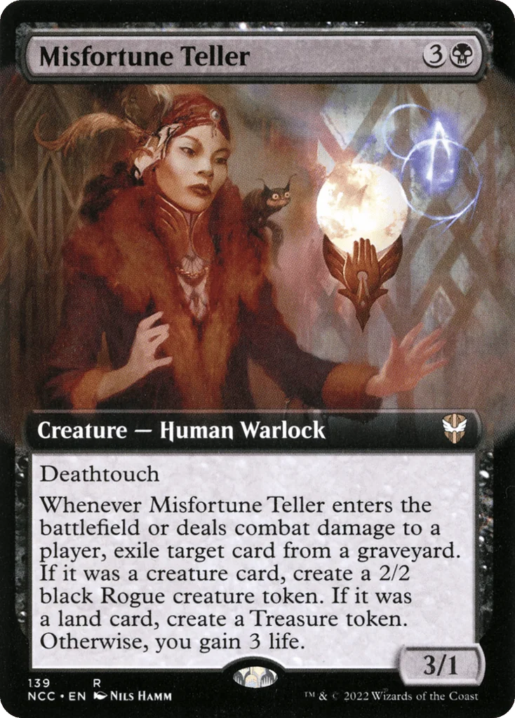 Misfortune Teller · New Capenna Commander