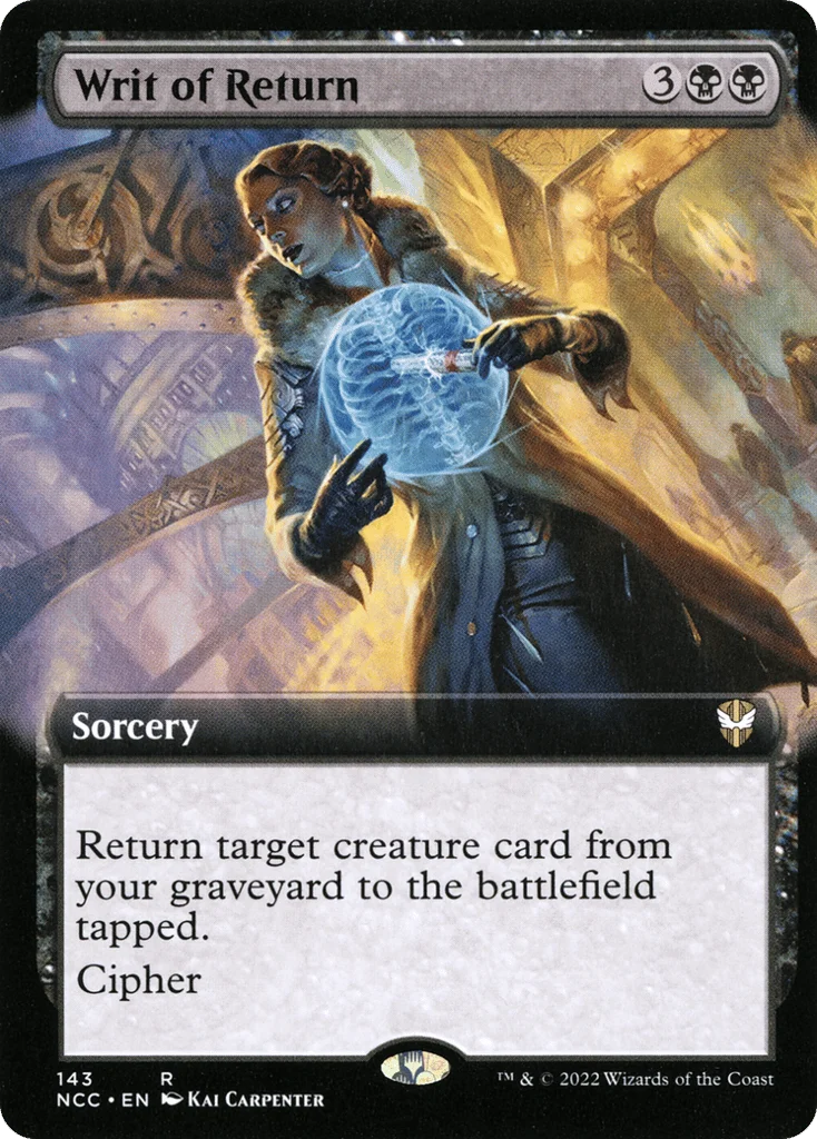 Writ of Return · New Capenna Commander