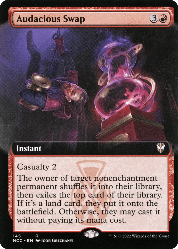 Audacious Swap · New Capenna Commander