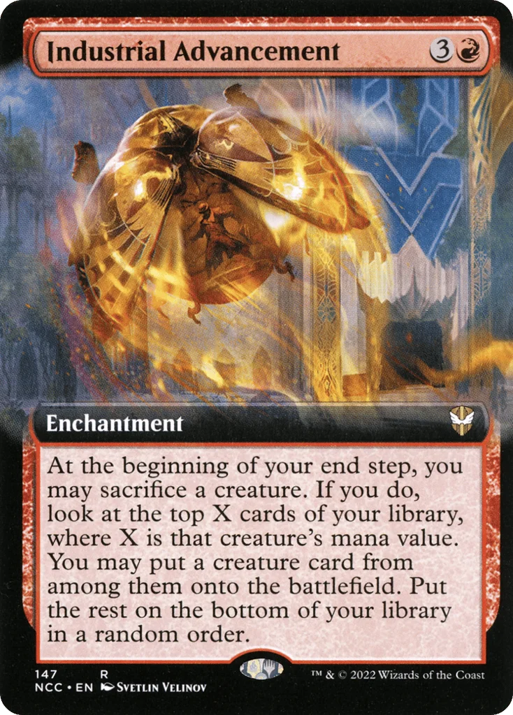 Industrial Advancement · New Capenna Commander