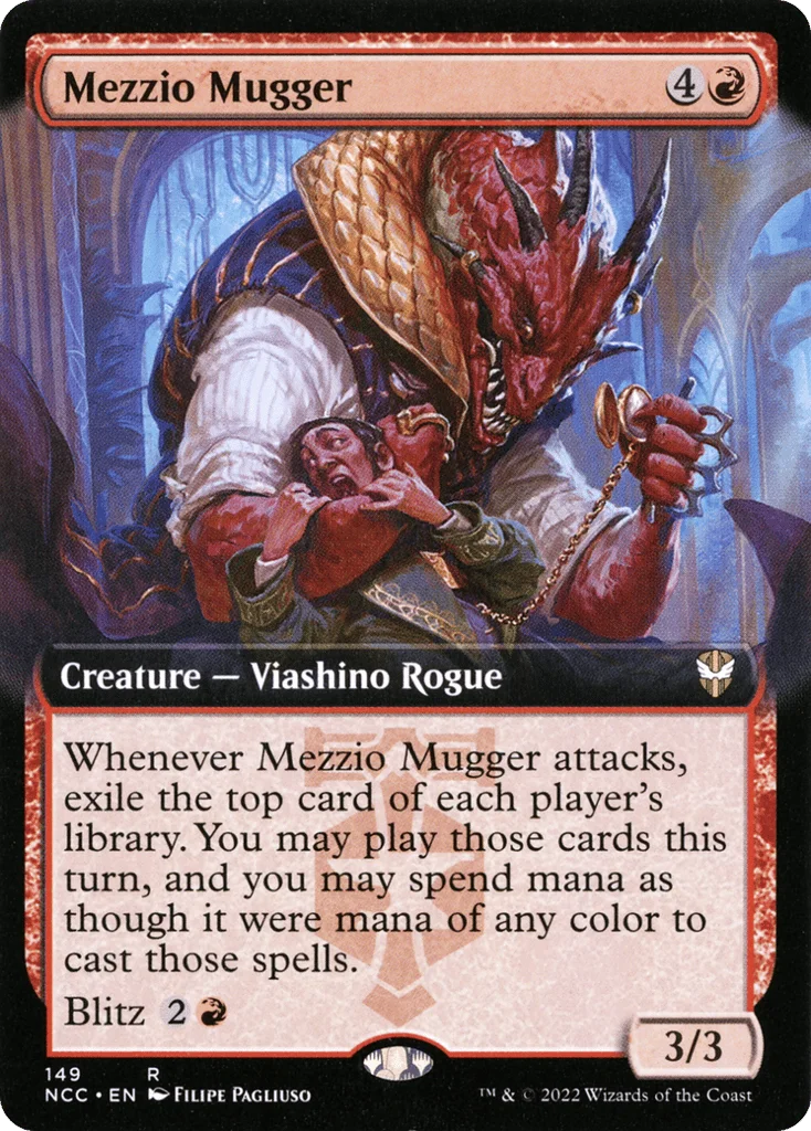 Mezzio Mugger · New Capenna Commander