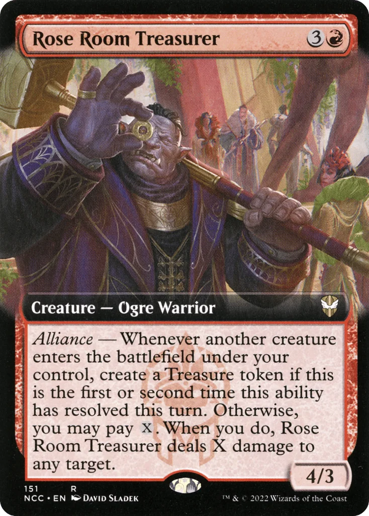 Rose Room Treasurer · New Capenna Commander