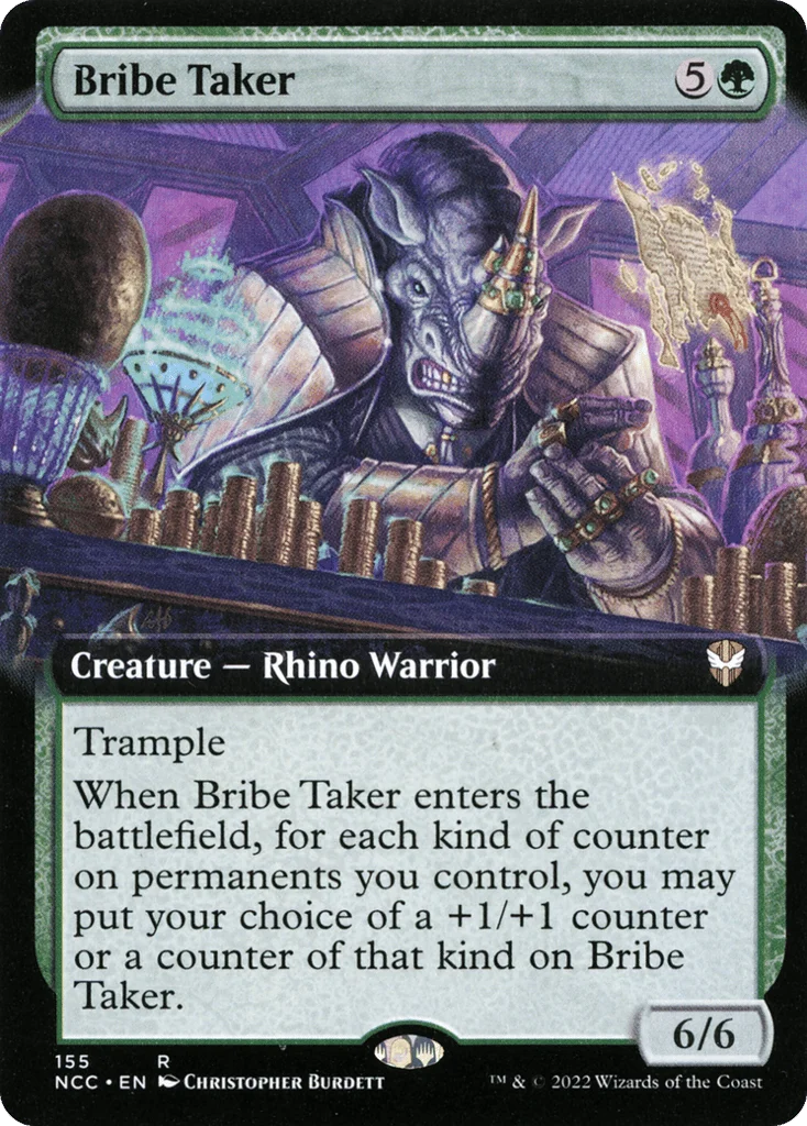 Bribe Taker · New Capenna Commander
