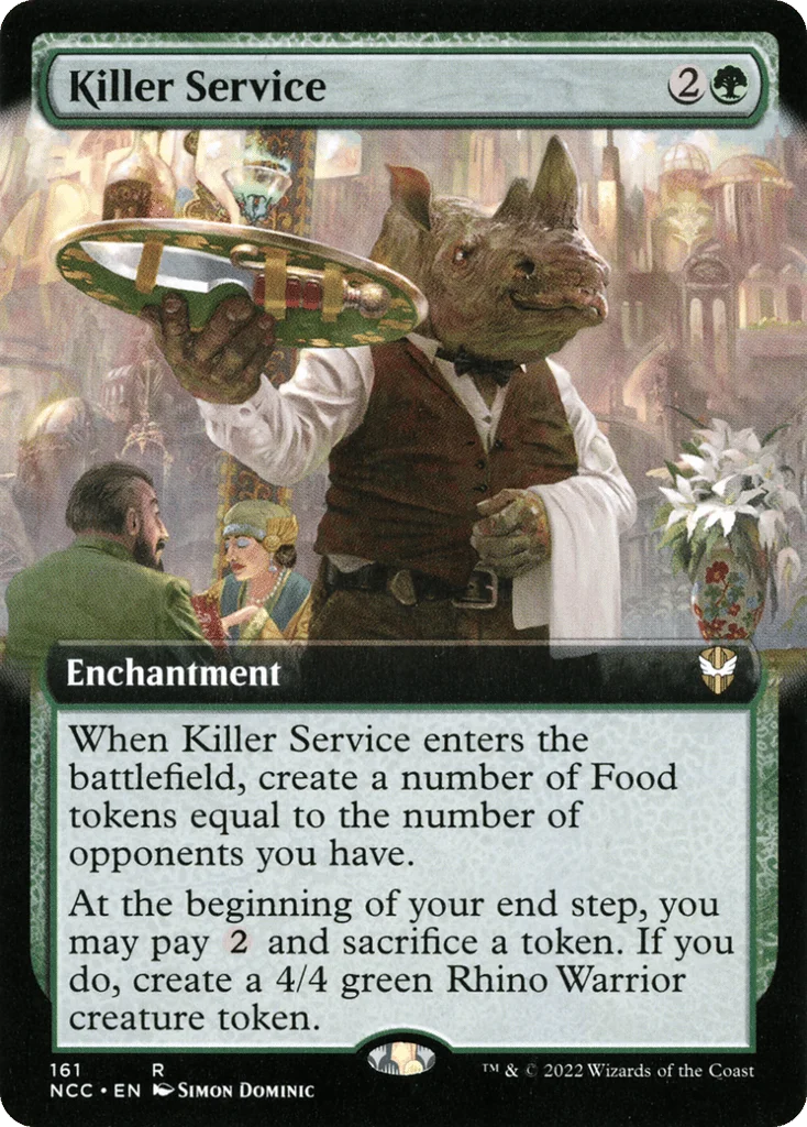 Killer Service · New Capenna Commander