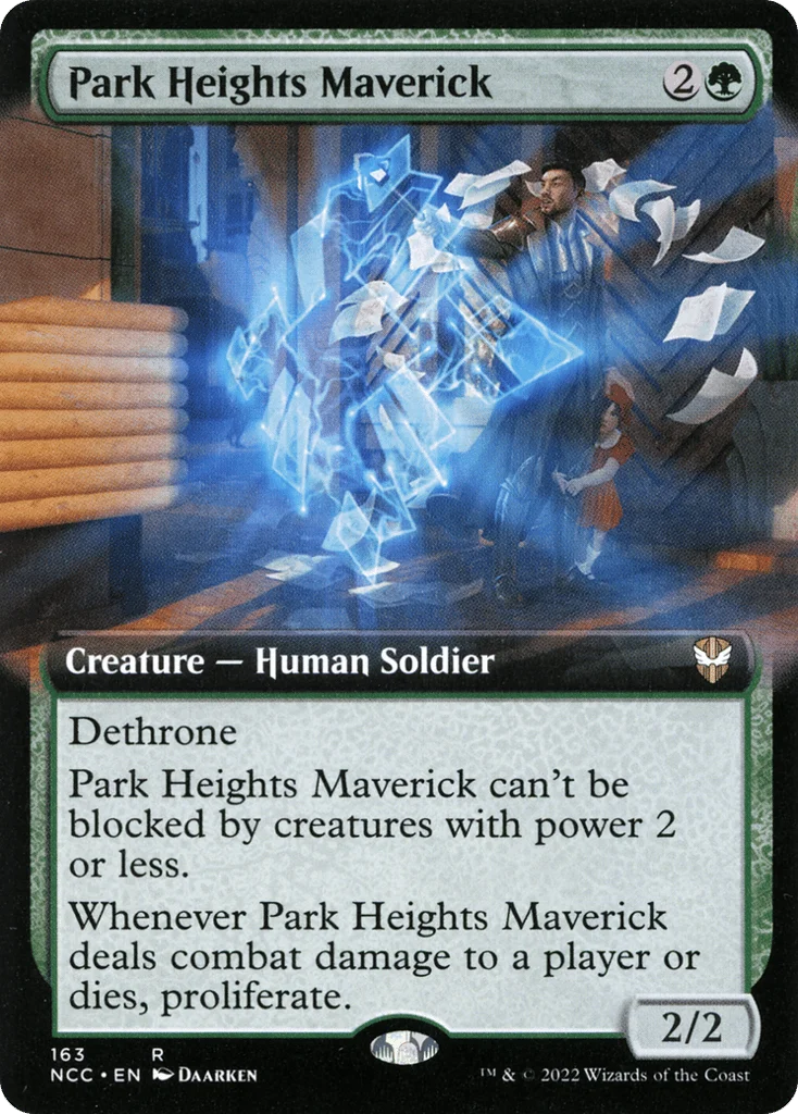 Park Heights Maverick · New Capenna Commander