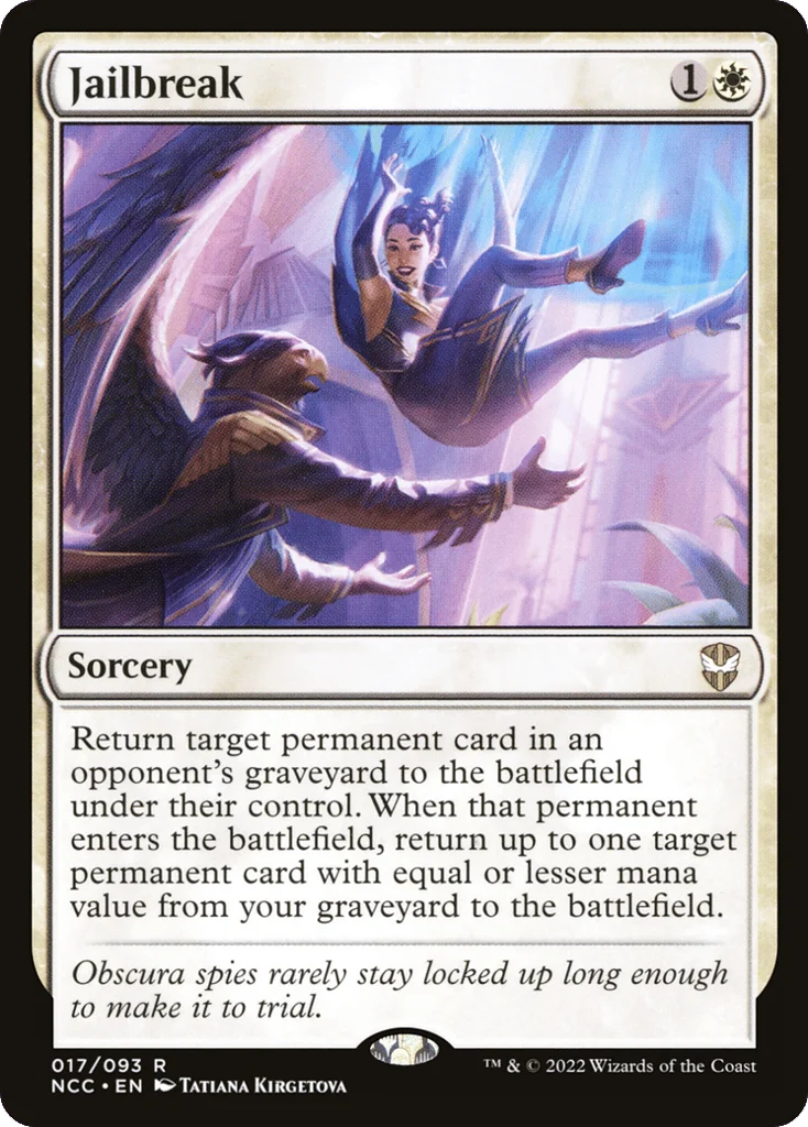 Jailbreak · New Capenna Commander