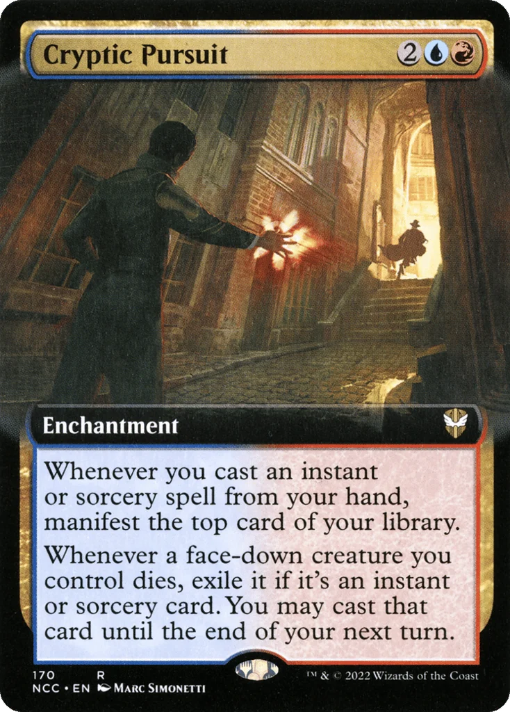 Cryptic Pursuit · New Capenna Commander