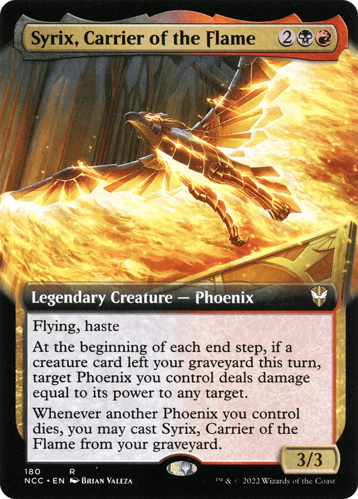 Syrix, Carrier of the Flame · New Capenna Commander