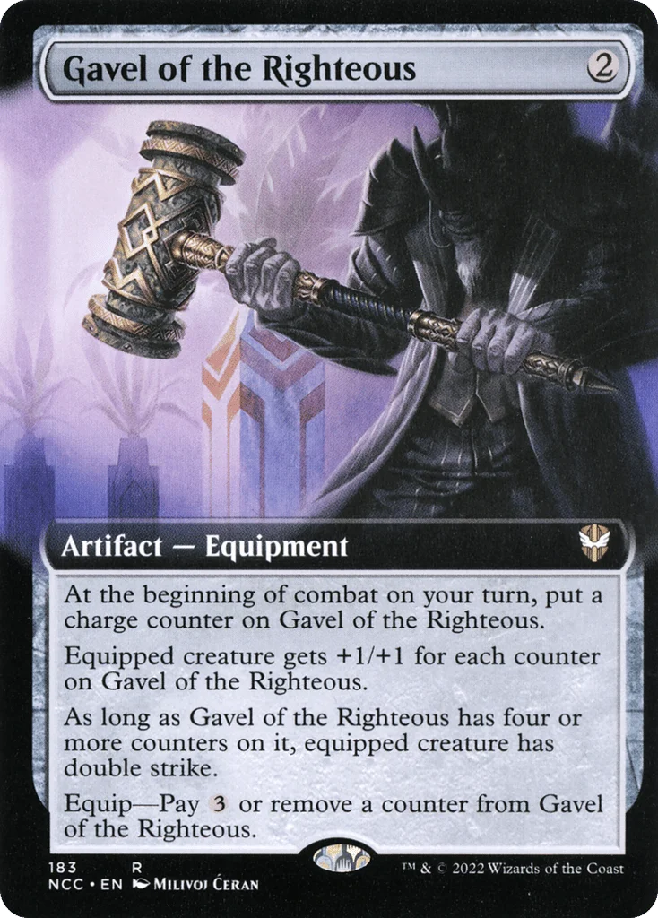 Gavel of the Righteous · New Capenna Commander