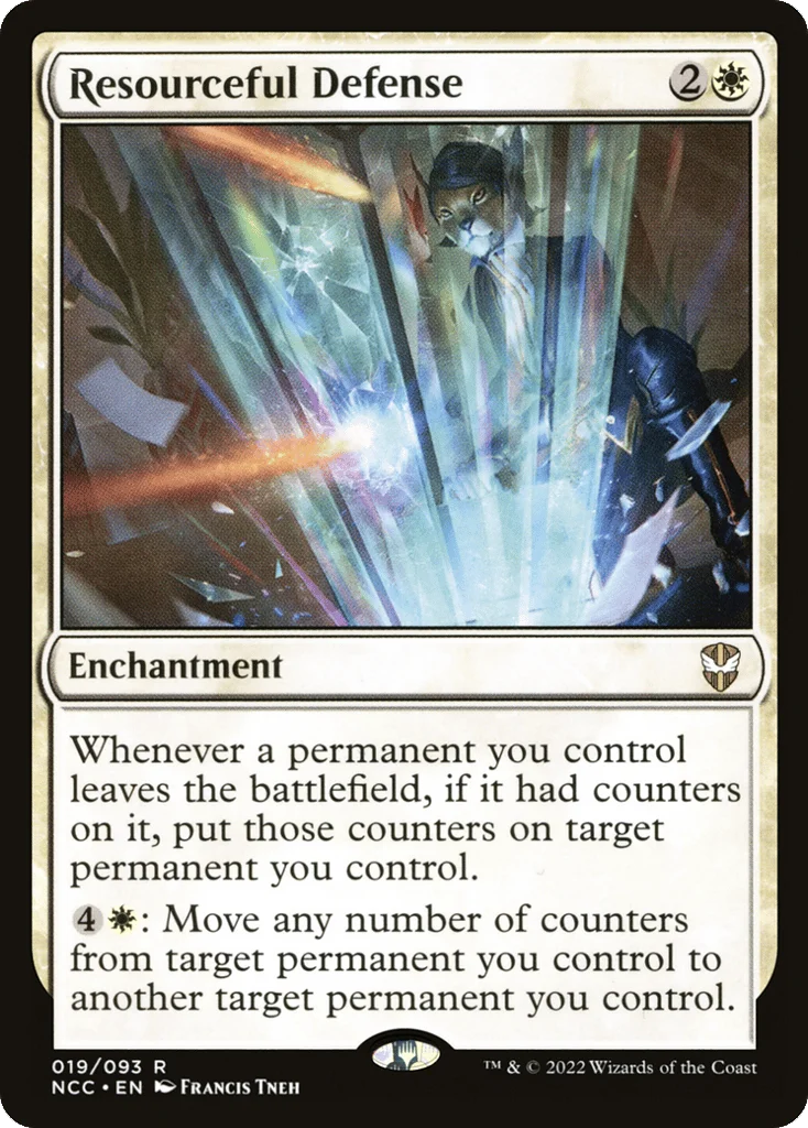Resourceful Defense · New Capenna Commander