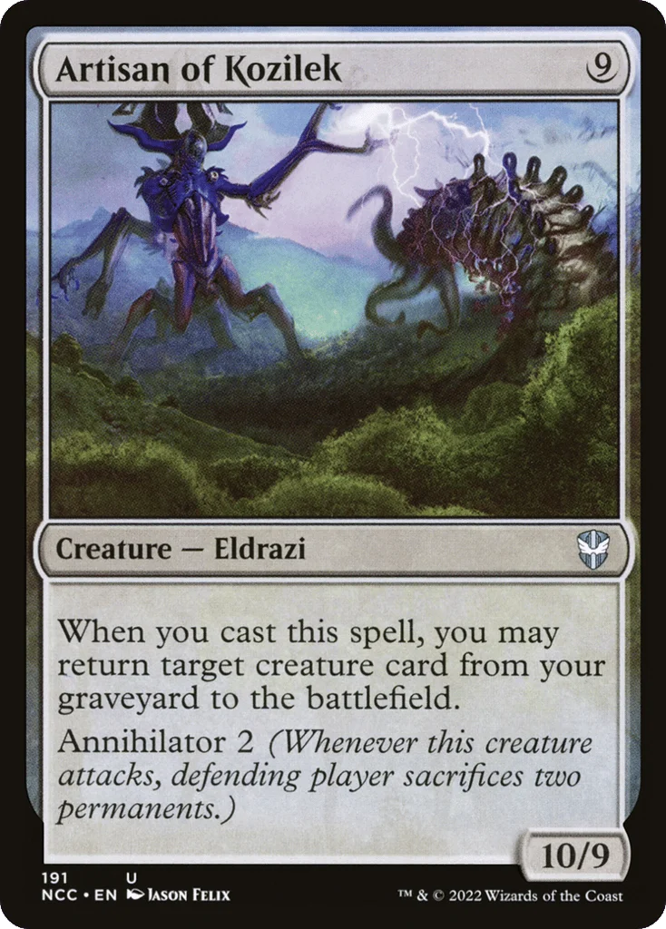 Artisan of Kozilek · New Capenna Commander
