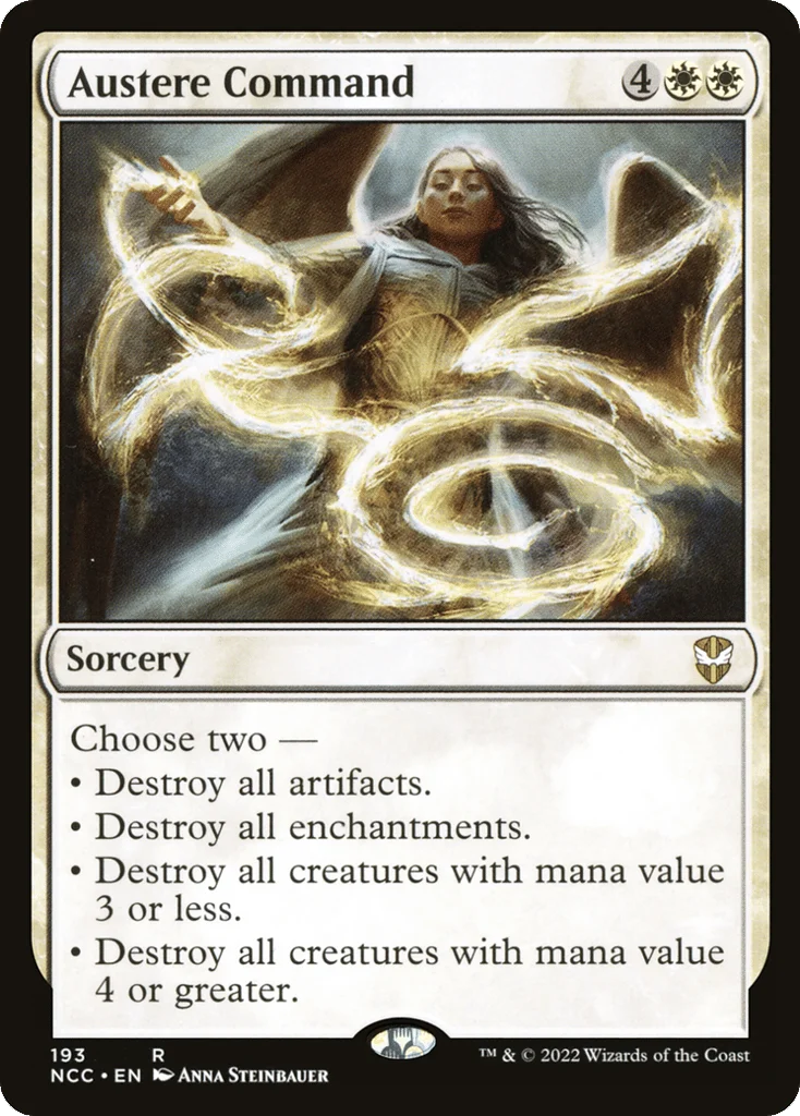 Austere Command · New Capenna Commander