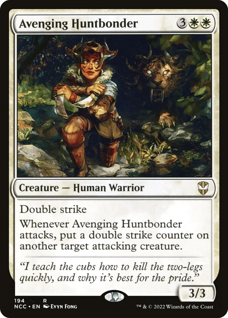 Avenging Huntbonder · New Capenna Commander