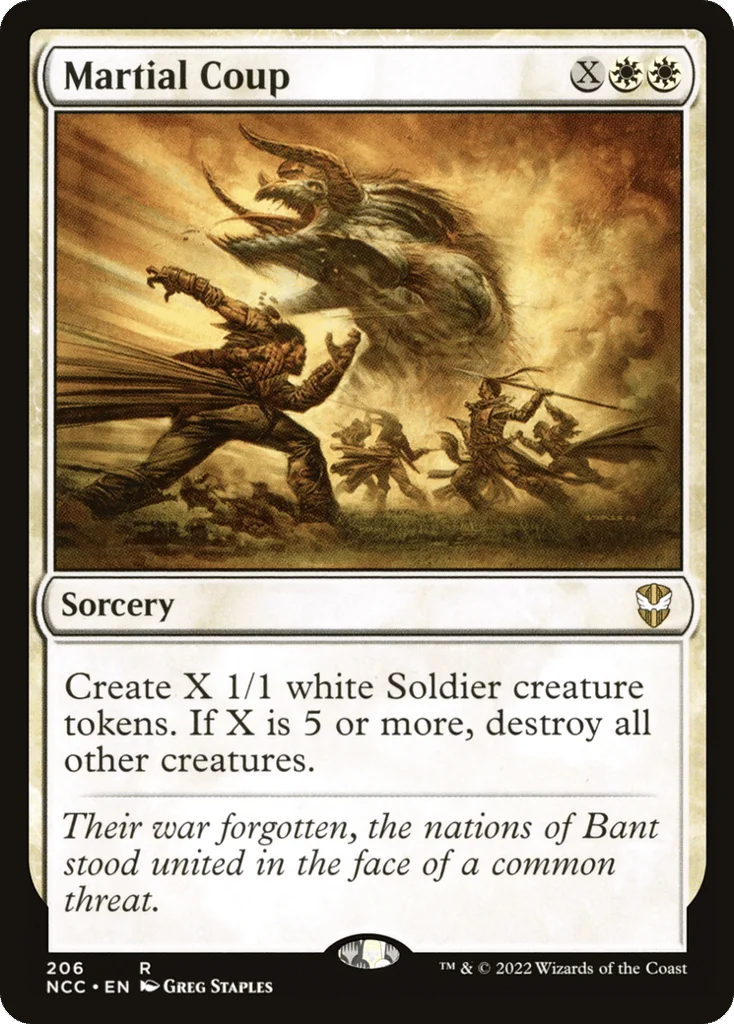 Martial Coup · New Capenna Commander