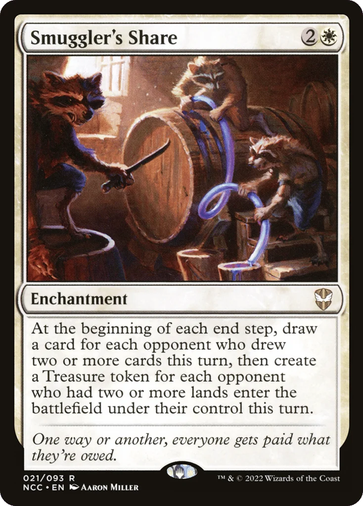 Smuggler's Share · New Capenna Commander