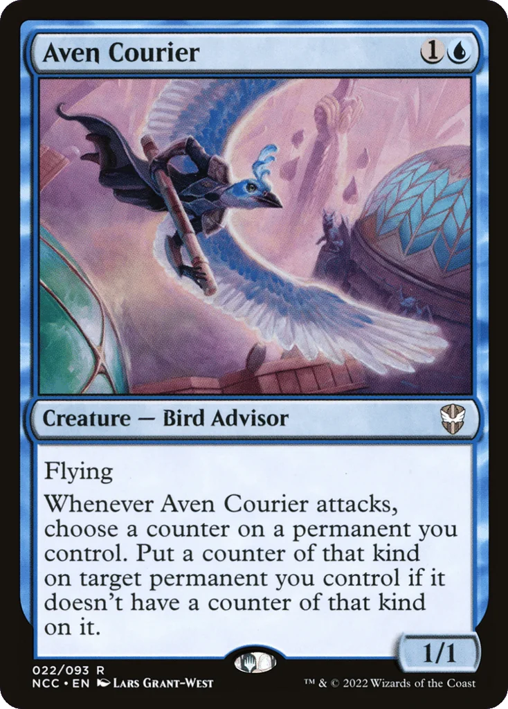 Aven Courier · New Capenna Commander