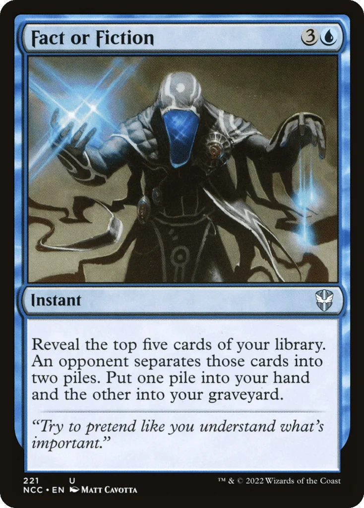 Fact or Fiction · New Capenna Commander