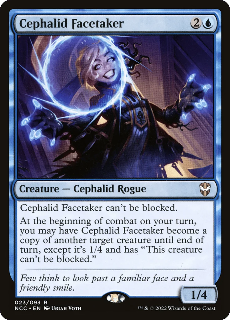 Cephalid Facetaker · New Capenna Commander
