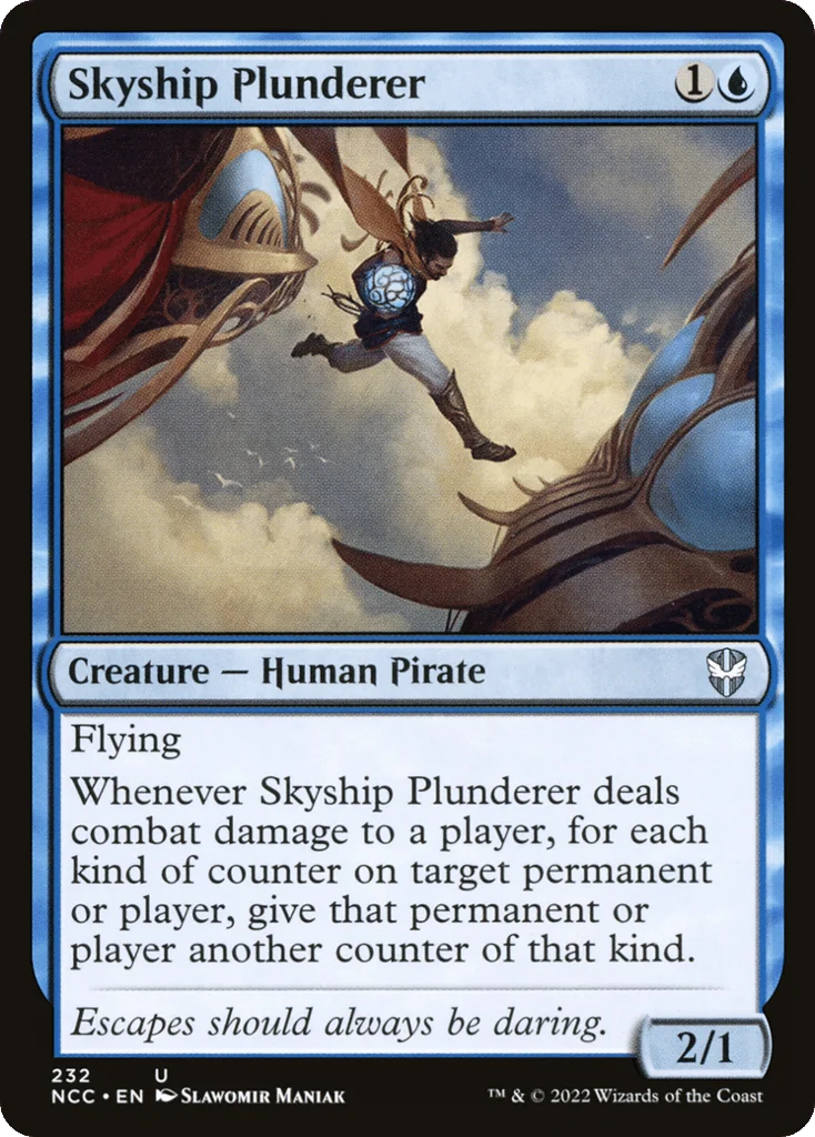 Skyship Plunderer · New Capenna Commander