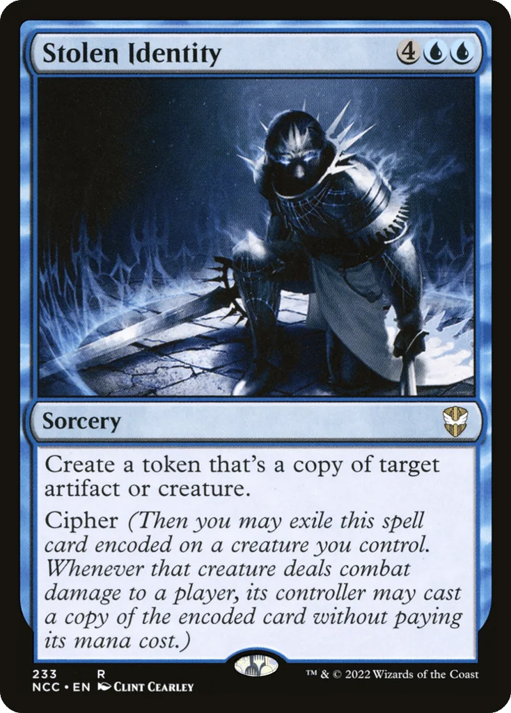 Stolen Identity · New Capenna Commander