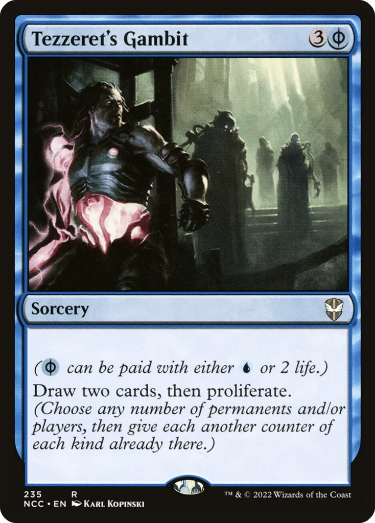 Tezzeret's Gambit · New Capenna Commander