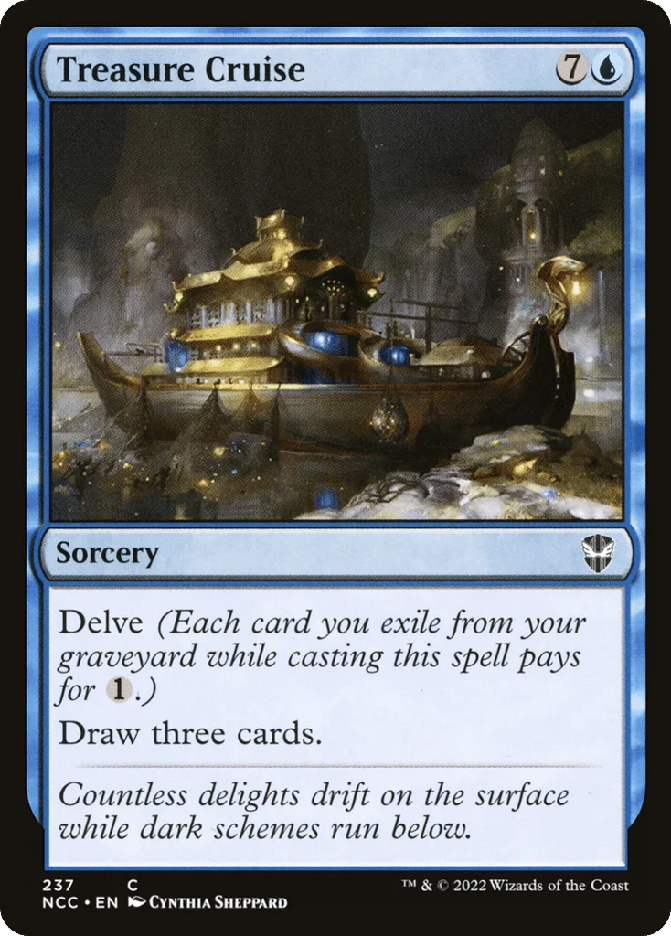 Treasure Cruise · New Capenna Commander