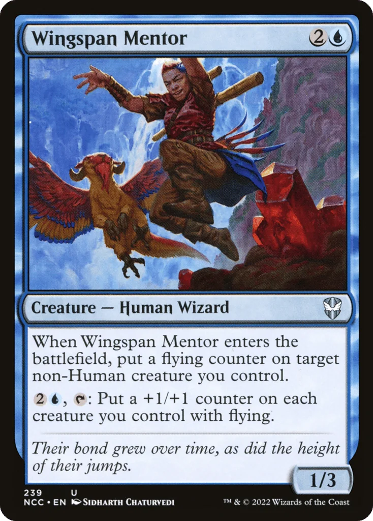 Wingspan Mentor · New Capenna Commander