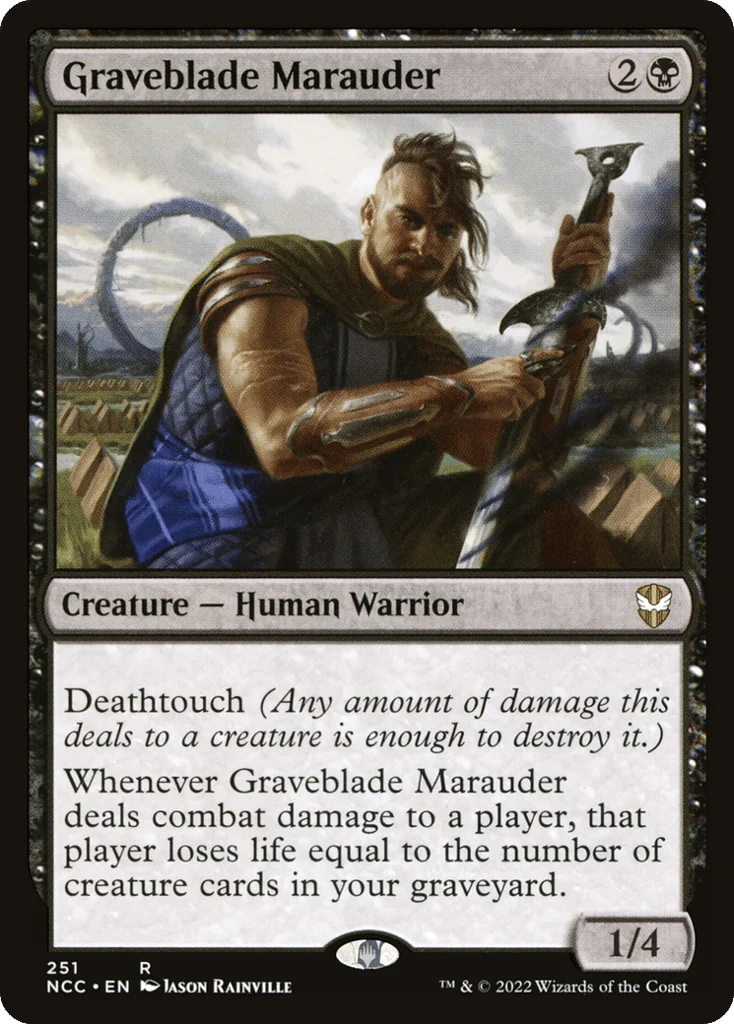Graveblade Marauder · New Capenna Commander