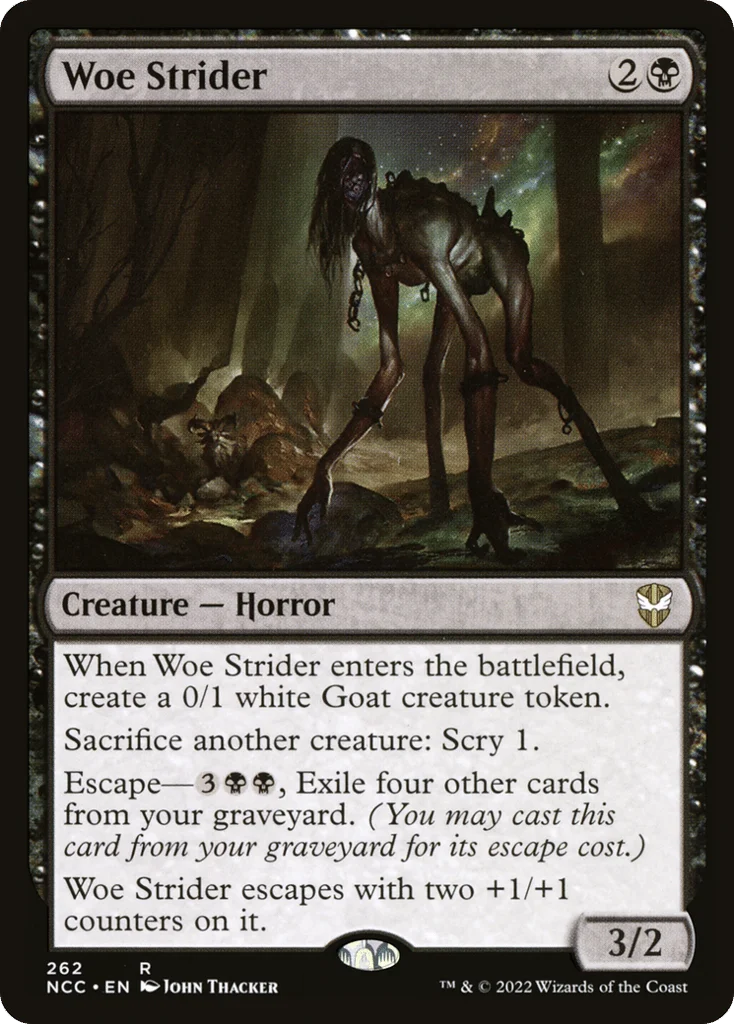Woe Strider · New Capenna Commander
