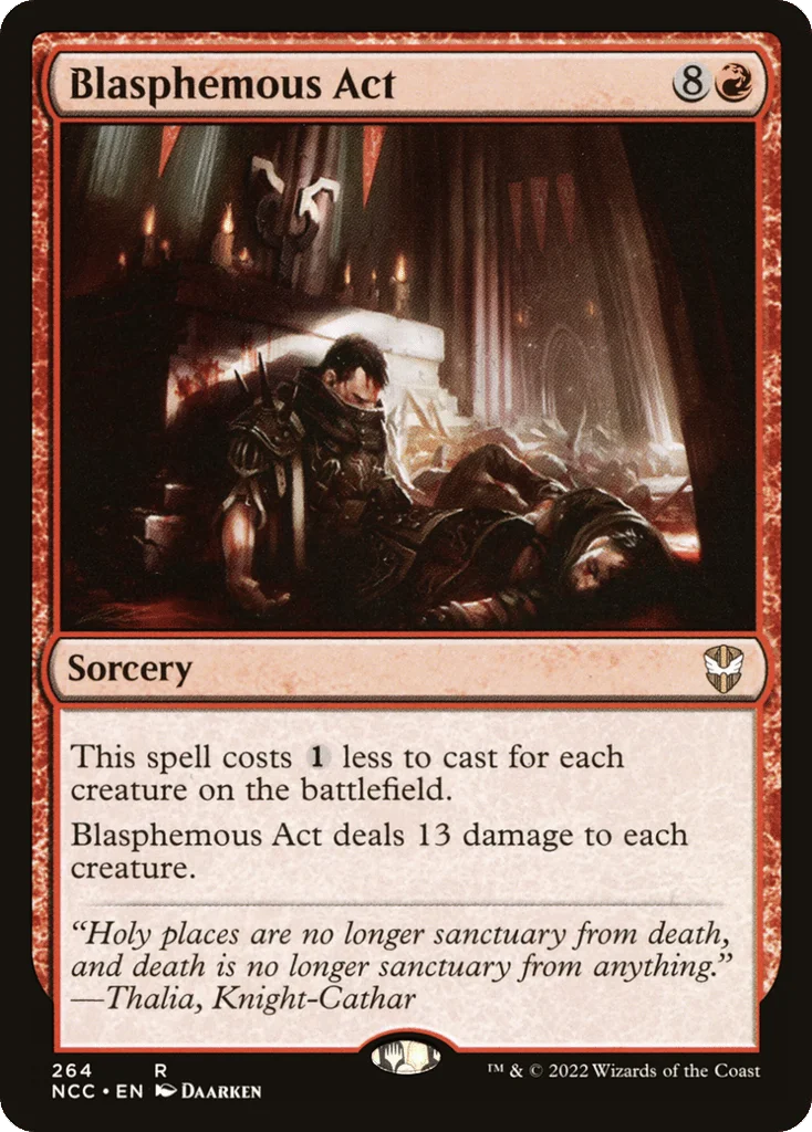Blasphemous Act · New Capenna Commander
