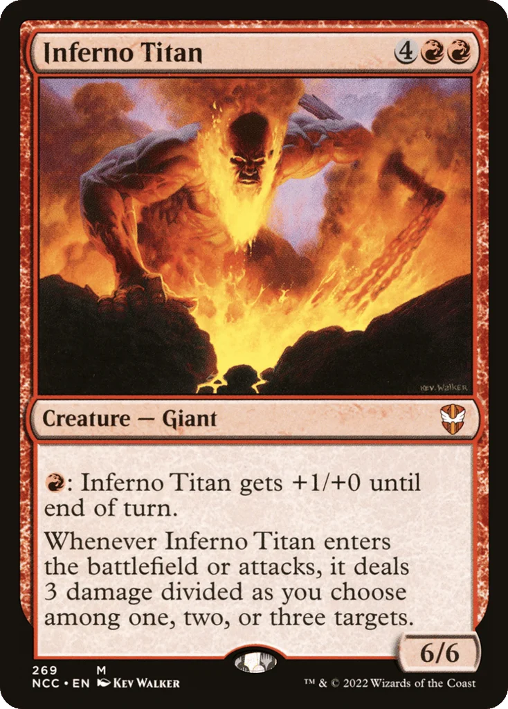 Inferno Titan · New Capenna Commander