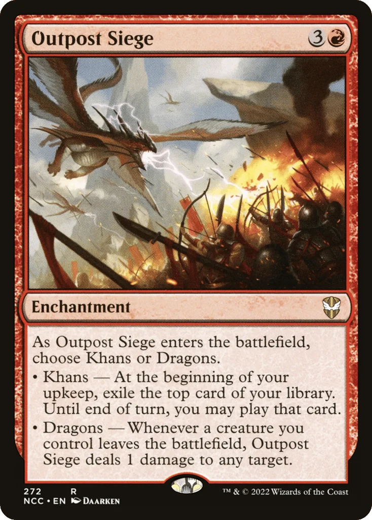 Outpost Siege · New Capenna Commander