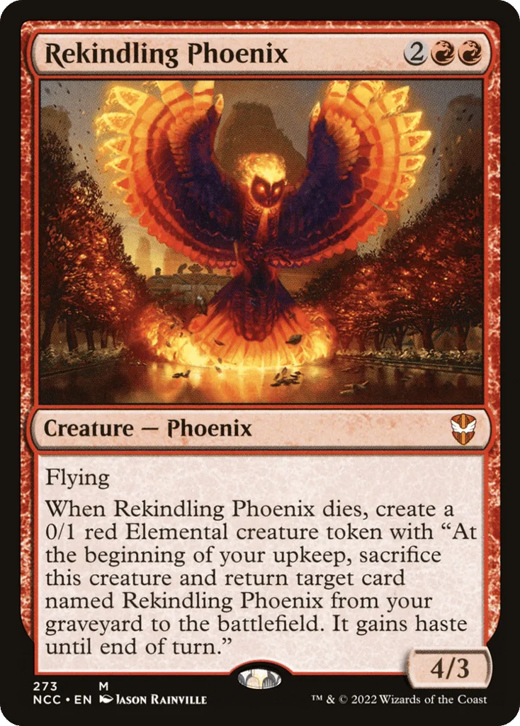 Rekindling Phoenix · New Capenna Commander