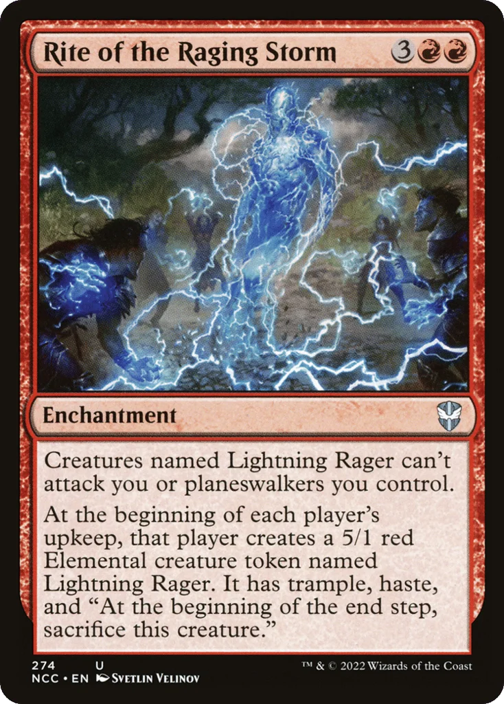 Rite of the Raging Storm · New Capenna Commander