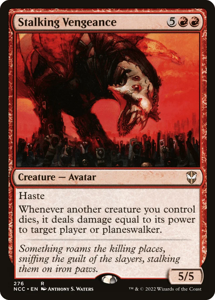 Stalking Vengeance · New Capenna Commander