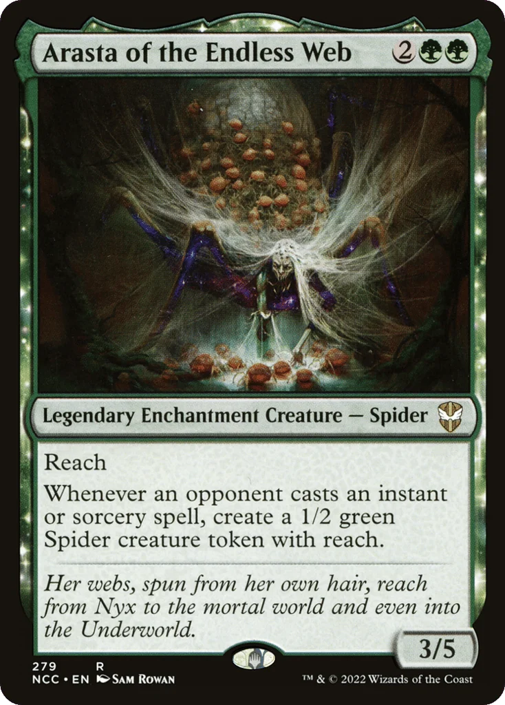 Arasta of the Endless Web · New Capenna Commander