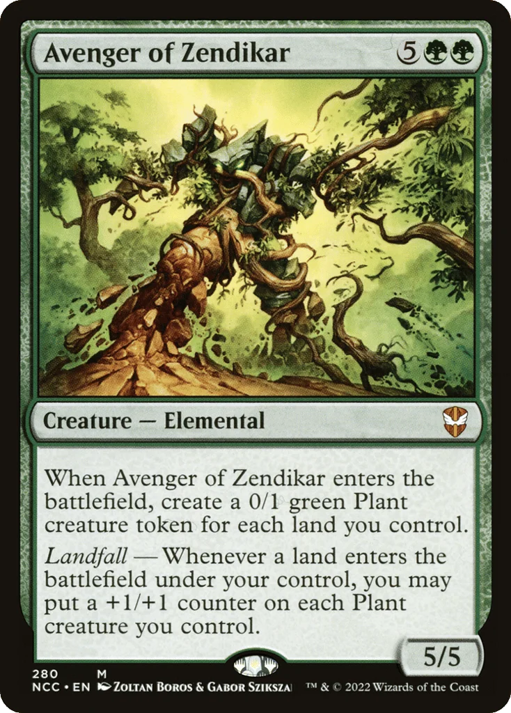 Avenger of Zendikar · New Capenna Commander