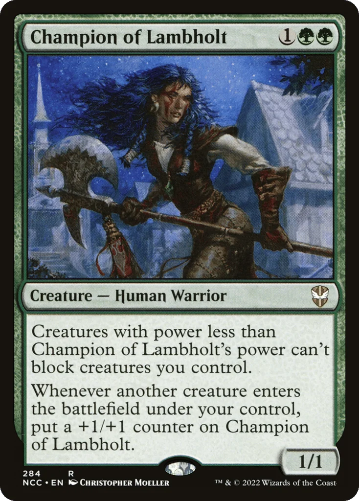 Champion of Lambholt · New Capenna Commander