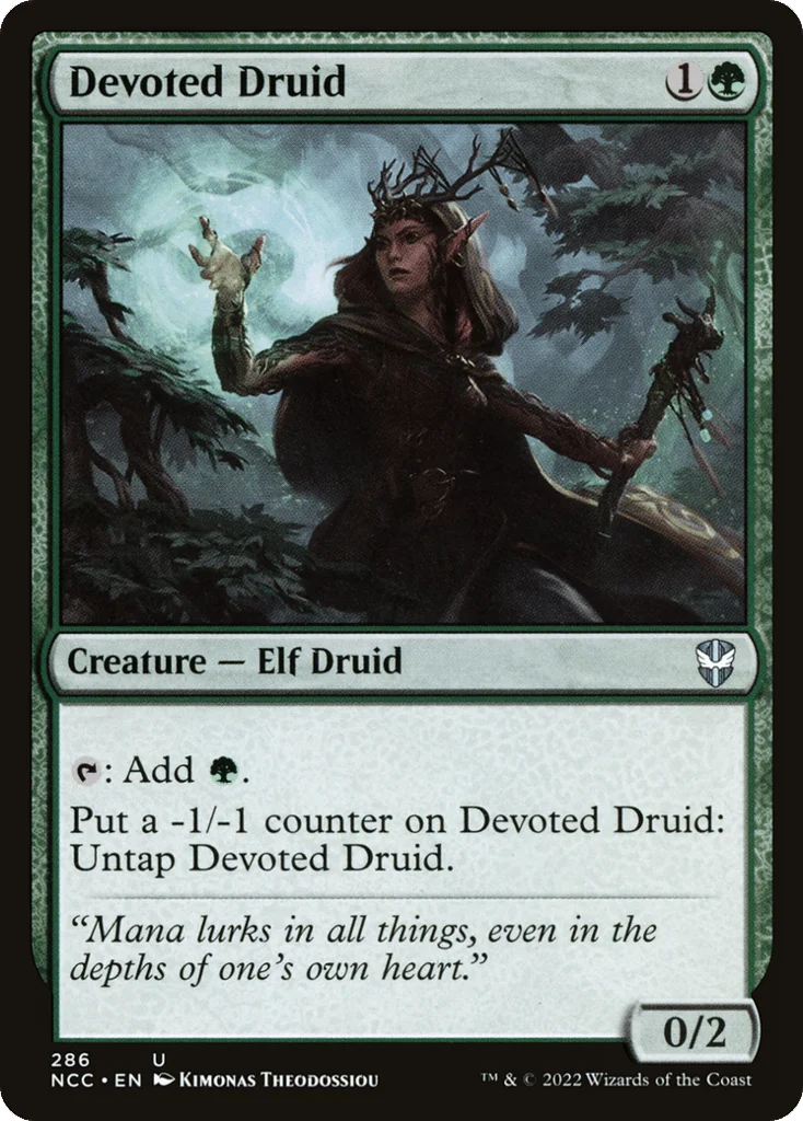 Devoted Druid · New Capenna Commander