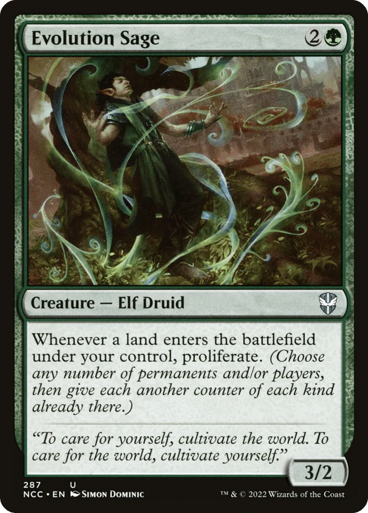 Evolution Sage · New Capenna Commander