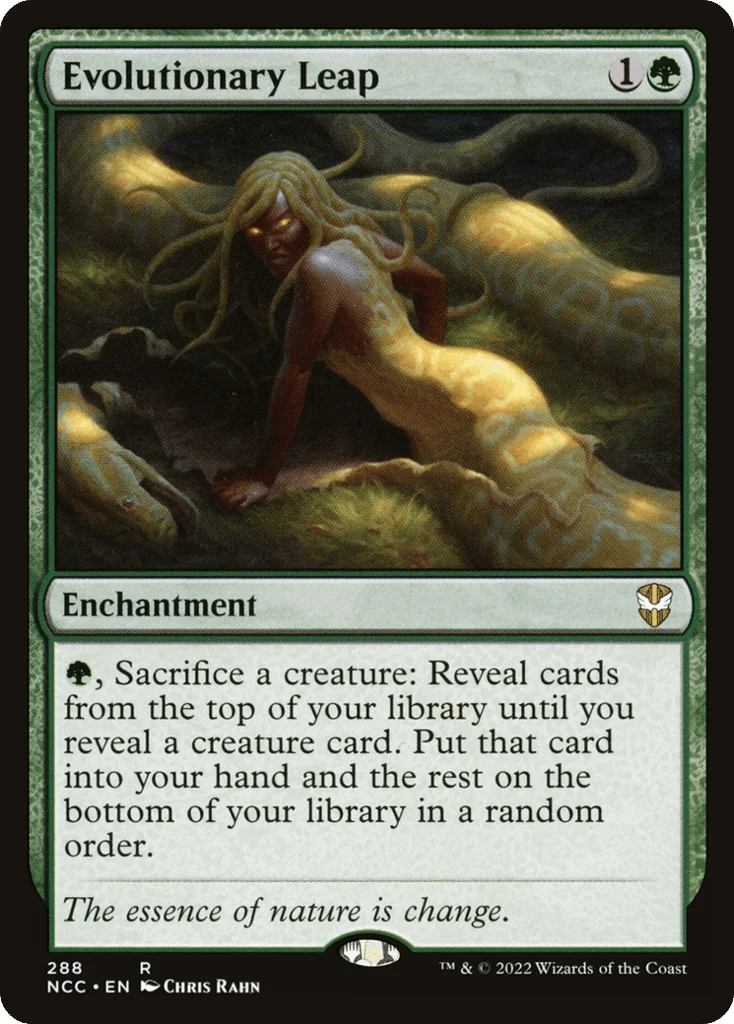 Evolutionary Leap · New Capenna Commander