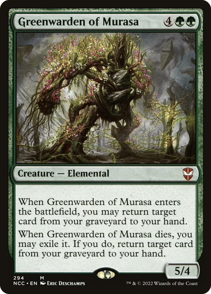 Greenwarden of Murasa · New Capenna Commander