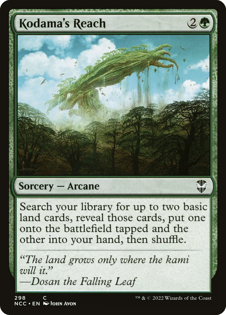 Kodama's Reach · New Capenna Commander