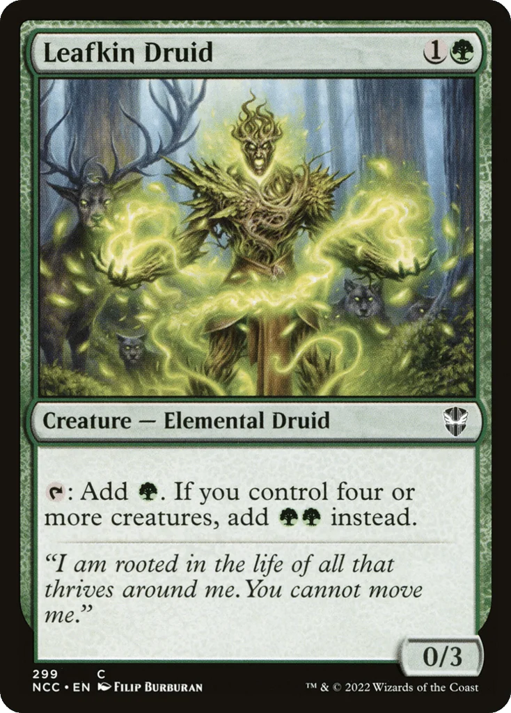 Leafkin Druid · New Capenna Commander